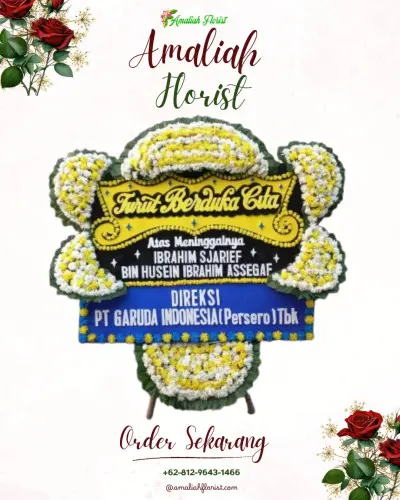 Papan Bunga Duka di Mado